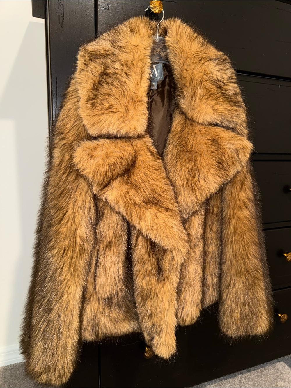 WORTHINGTON faux fur jacket